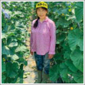 HB-101のおかげで、私の野菜はお客様に大好評です。